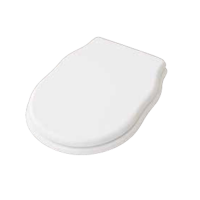 Artceram HERMITAGE Сиденье для унитаза цвет белый, с микролифтом шарниры хром