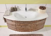 Puris Classic Line, тумба под раковину 1200 мм, цвет дуб трюфель