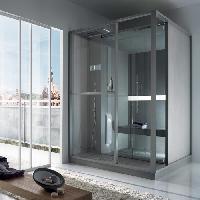 Effegibi Logica H Хаммам с душевой зоной, для ниши L.H. 214x250xh226см, отделка: Soft Sand