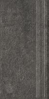 Ступень  Carrizo Basalt Stopnica Prosta Struktura Mat B1a 30x60 (1,44)