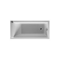 Duravit Starck Ванна акрил прямоугольная 1500х700 мм , встраиваемая или с панелями ,с 1 наклоном для спины, Цвет: белый
