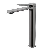 NEMO NM-1312-BGM Смеситель для раковины с донным клапаном BRUSH GUN METAL (БРАШИРОВАННЫЙ АНТРАЦИТ)