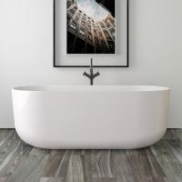 KNIEF Слив перелив с системой Click-Clack, с гибким шлангом и горизонтальным отводом, цвет хром (смонтирован на ванне)