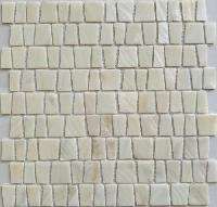 pixmosaic PIX775 из натурального перламутра, чип произвольный, сетка 285х285х2 мм