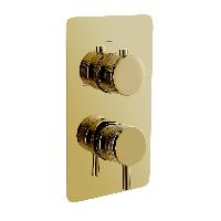 Смеситель встроенный однорычажный 3-х проходной CELL GOLD