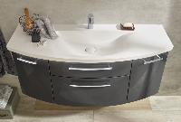 Puris Classic Line, раковина из минерального литья усиленная (EVERMITE) 1200 мм, цвет белый