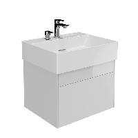 Kerama Marazzi Тумба LOGICA подвесная 2 ящика 60 см, белоснежный