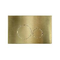 NEMO NMFD023M-BG Клавиши смыва - круглые кнопки, брашированное золото