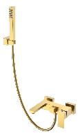 Смеситель для ванны QUBIC Matt Gold