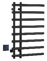 Полотенцесушитель электрический круглый сухой BLACK