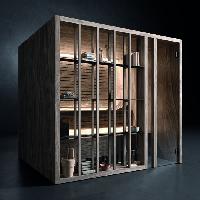 Effegibi Yoku S Shelf Био-Сауна 174x170h214см, DX, цвет: осина термообработанная