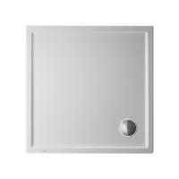 Duravit  Starck Slimline Поддон акриловый квадратный  800x800х45mm, d90, цвет белый