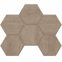 Мозаика CW02 Hexagon 25x28,5 непол.