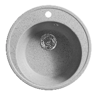 Мойка кухонная  BRG 51-01 Олово светлосерый, RS