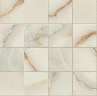 Bijoux Onyx Blanche Glo 6mm Mos 7.5x7.5 30x30