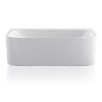 KNIEF Слив перелив с системой Click-Clack, с гибким шлангом и горизонтальным отводом, цвет хром (смонтирован на ванне)