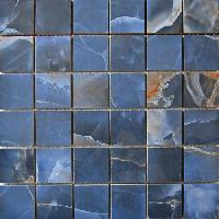 Mosaico Onix Azul Polished 5x5 30x30