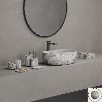 DEA DESIGN Контейнер для бумажных салфеток настольный 298х194хh75 мм, цвет Stone Silk