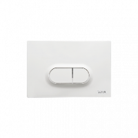 Панель смыва Loop, цвет белый глянец