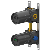 Скрытая часть вертикальная на 3 выхода Remer WBOX93