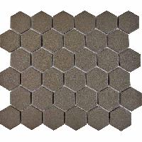 pixmosaic Вывод из ассортимента PIX622 из керамогранита прокрашенного массе, чип 51х59 мм, сетка 325х282х6 мм