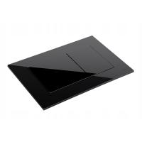 TECEnow Панель смыва, цвет: чёрный глянцевый