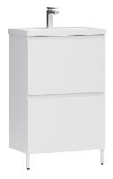 Тумба под умывальник Минск Н 60-02, Белый глянцевый (1)