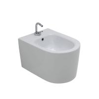 White Ceramic Geo, подвесное биде c крепежом, цвет белый глянцевый