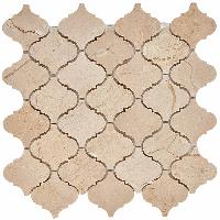 pixmosaic PIX 292 Cream Marfil, чип 74x74 мм, сетка 305х315x8 мм, Полированная