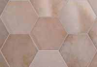  24957 HERITAGE HEXÁGONO Rose 17,5х20 см