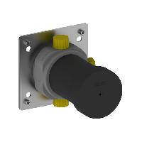 Keuco IXMO Монтажный блок для переключателявстроенный на 3 источника с соединением-выводом для шланга, G 1/2, Mонтажная глубина: 80, 110 мм