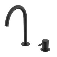 NEMO NM-2318MB Смеситель для раковины с донным клапаном MATTE BLACK