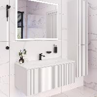 TW Shape комплект мебели, база с раковиной Kerasan 547001*1, 102х52см, с 1-м выдвиж. ящиком с механизмом push to open, цвет: белый матовый RAL9003