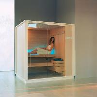 Effegibi One S Filo Сауна 214x171h217см, пристенная L.H., цвет: Stone
