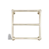 Devon Iside 5 Полотенцесушитель электрический  66x61,5x14,3см, термостат белый, подключение слева-SX, цвет золото