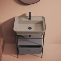 Artceram FUORI SCALA Раковина встраиваемая, 60х45см, c 1 отв под смеситель, без перелива, цвет: matera