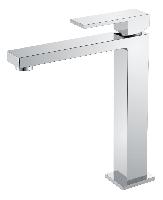 Смеситель для умывальника высокий QUBIC Хром