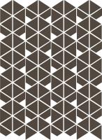 Cava Brown Mosaic. E. 22.8x27.8