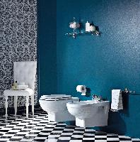 Sbordoni Neoclassica Унитаз подвесной 36,5х56см, цвет: белый (продается только в комплекте с биде)