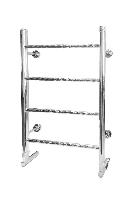 Полотенцесушитель электрический, 100W, Chromo