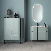 BURGBAD LAVO 2.0 Зеркало 500х1000х25 мм., LED подсветка по периметру, 4250К, с выключателем