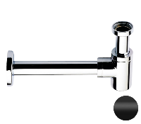 Сифон 1”1/4 Remer 958BNO, черный матовый