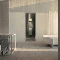 Effegibi Easysteam Smart 45 Парогенератор, 42x11x64см, с гидроизоляционным матом Schlüter, производительность пара: 6,6 кг/час, цвет: RAL 9003