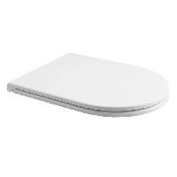 AZZURRA COMODA Сиденье для унитаза быстросъемное, цвет белый/хром ( микролифт) (Цена по акции) (ПРОДАЕМ только с унитазом!)