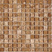 pixmosaic PIX 222 Light Emperador, чип 23x23 мм, сетка 305х305x6 мм, Полированная