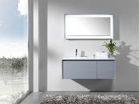 IBX LUXOR, тумба 120 см под левую раковину, 2 ящик наружных/1 ящик внутренний, цвет белый глянцевый лак