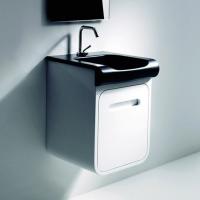 KERASAN Inka Project База INKA 40см подвесная,  цвет белый глянцевый