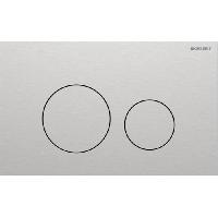 Geberit Sigma40 Клавиша для двойного смыва, круглая: Матированный, легкоочищ. покр.