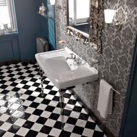 Sbordoni Neoclassica Металлическая структура 97х54,5хh76см для раковины 5700 (2 ножки), цвет: никель (продаем с раков 5700*3 со склада!)