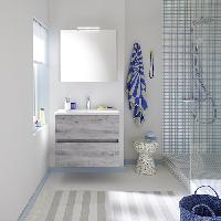 BURGBAD Rocio Тумба 80см, цвет дуб декор Silver